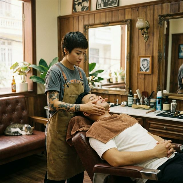 Massage mặt